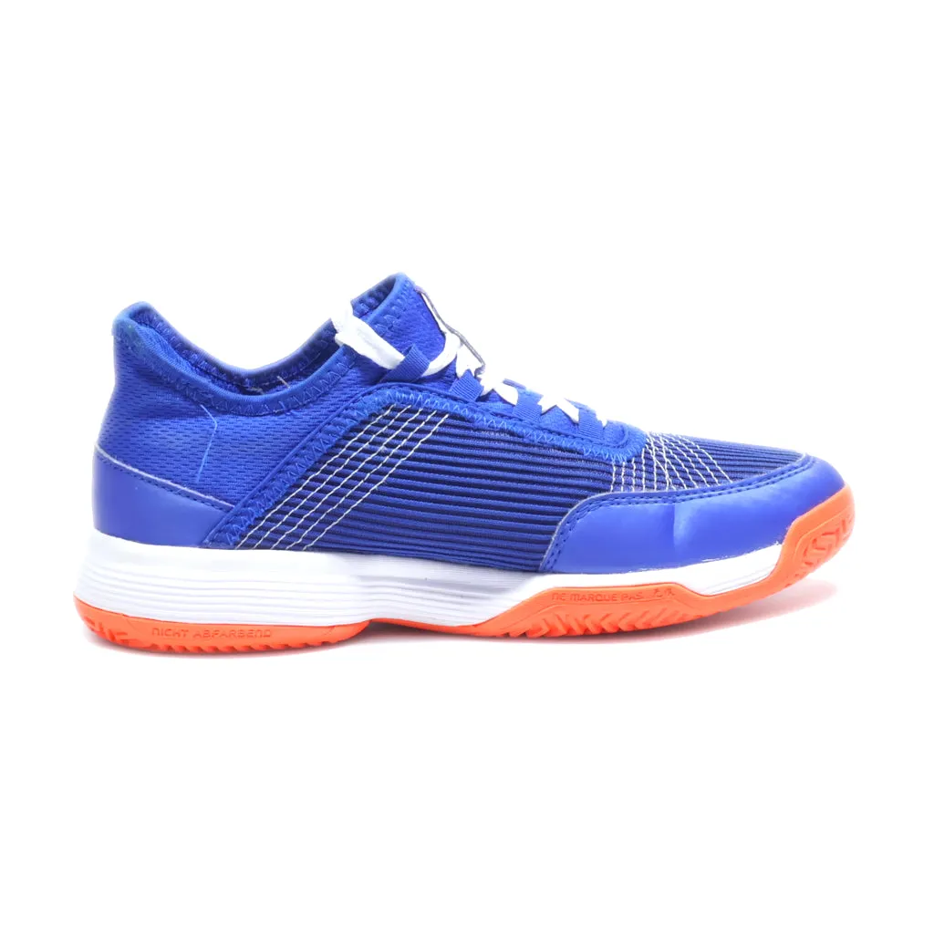 Adidas Adizero Club K Tennis Sport Shoes Fabric Blue Colour For Women