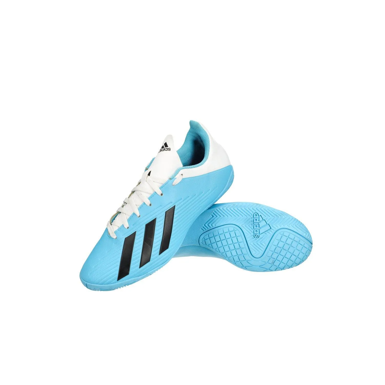 Adidas X 19.4 Indoor Sport Shoes Coated Fabric Blue Colour For Kids