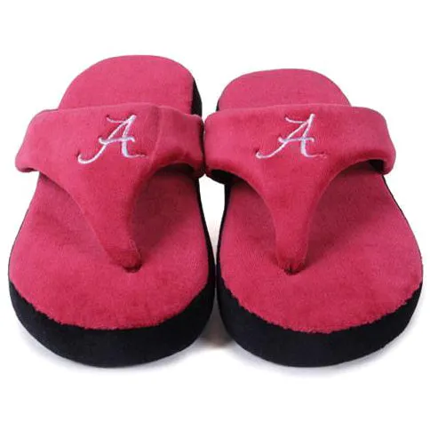 Alabama Crimson Tide Comfy Feet Flip Flop Slippers