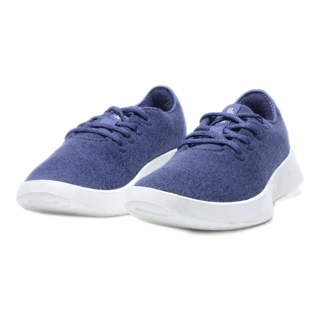 Allbirds Runner 2 Sport Shoes Wool Blue Colour For Women