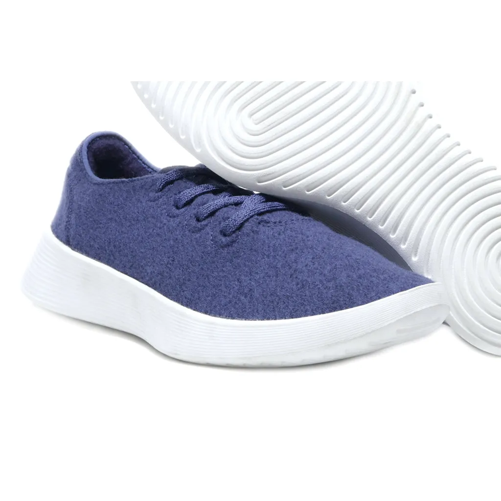 Allbirds Runner 2 Sport Shoes Wool Blue Colour For Women