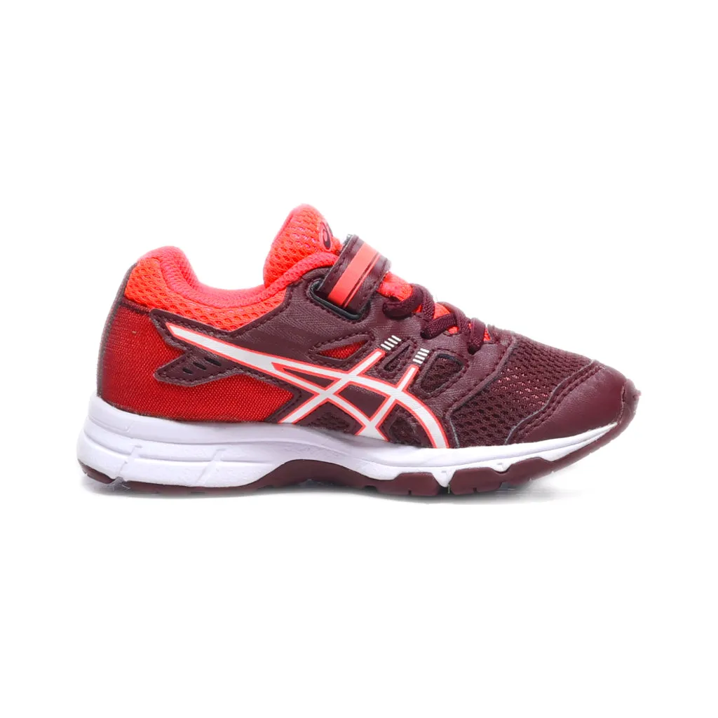 Asics Ikaia Ps Sport Shoes Fabric Maroon Colour For Kids