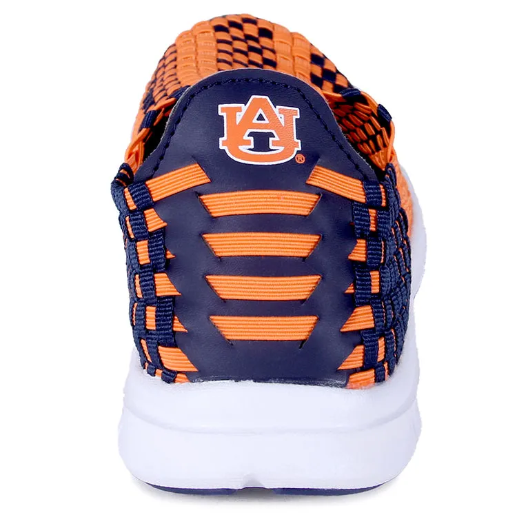 Auburn Tigers Woven Colors Comfy Slip On Shoes