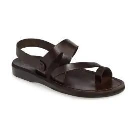 Benjamin - Leather Slingback Sandal | Brown