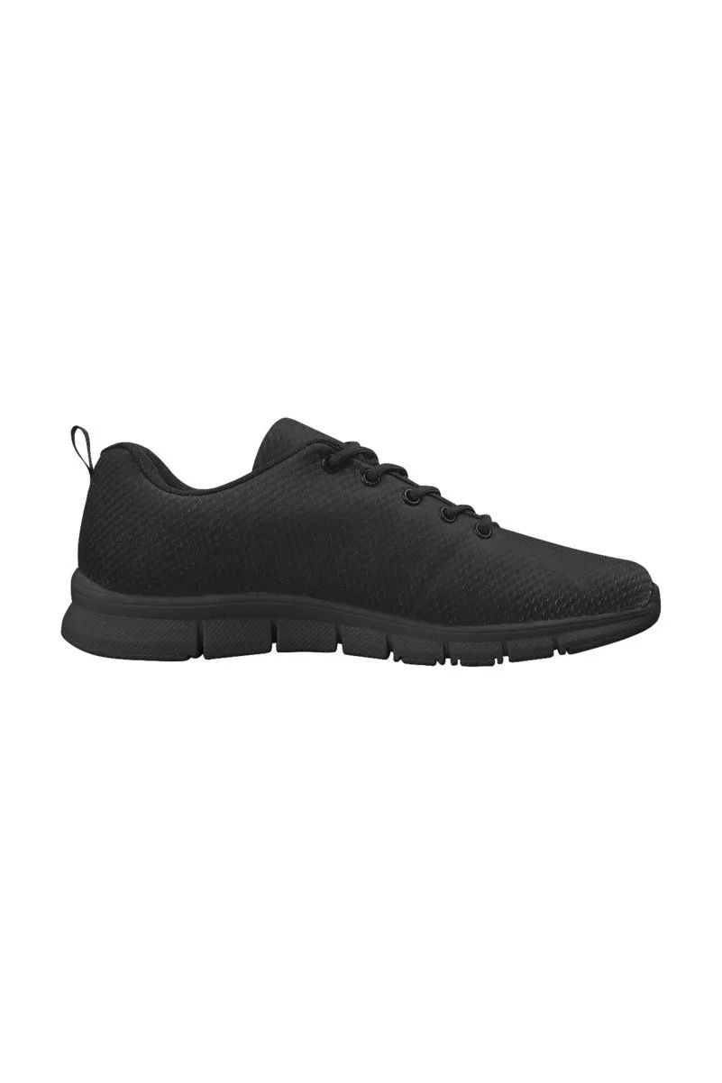 Black Women's Breathable Running Shoes