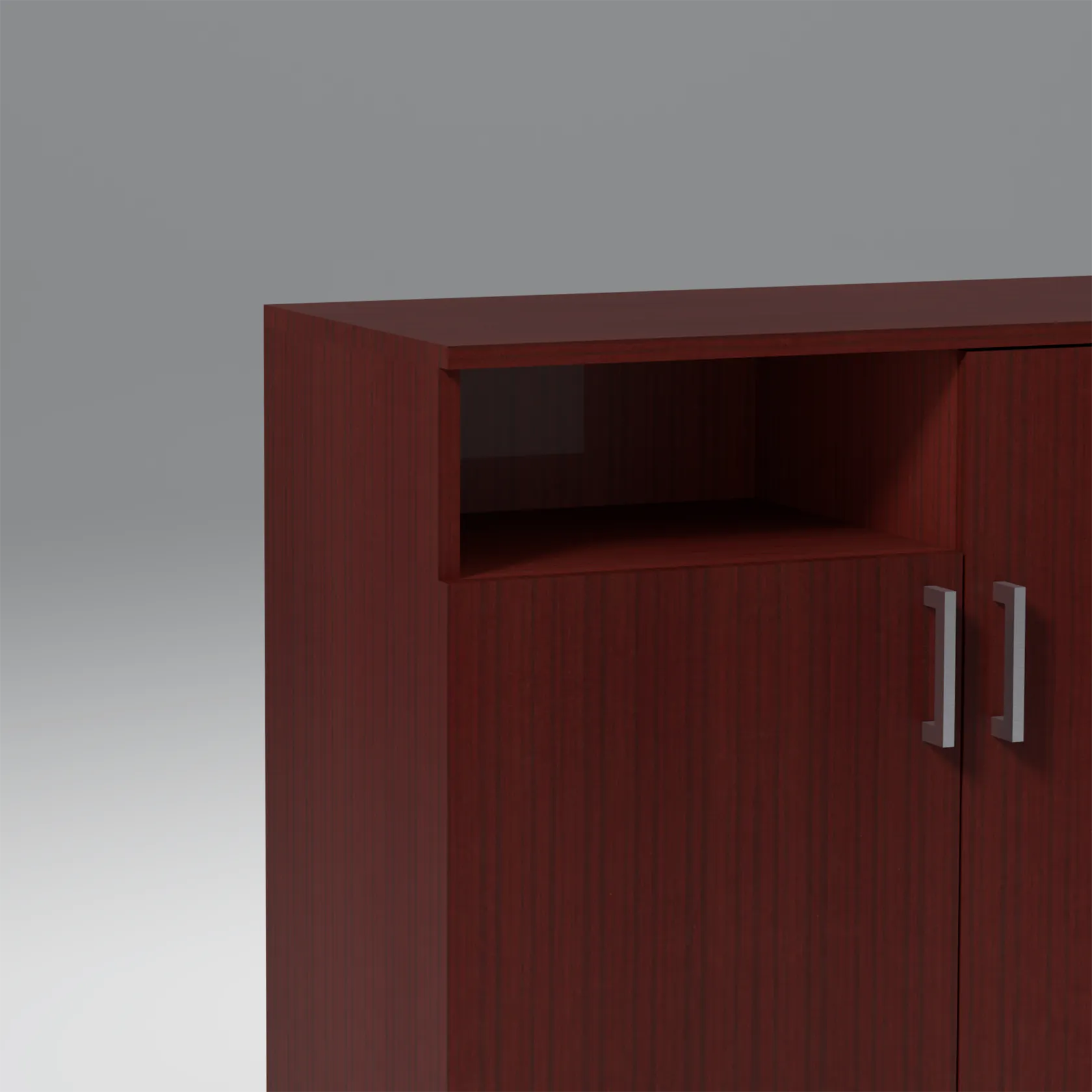 Brady Engineered Wood Shoerack In Mahogany