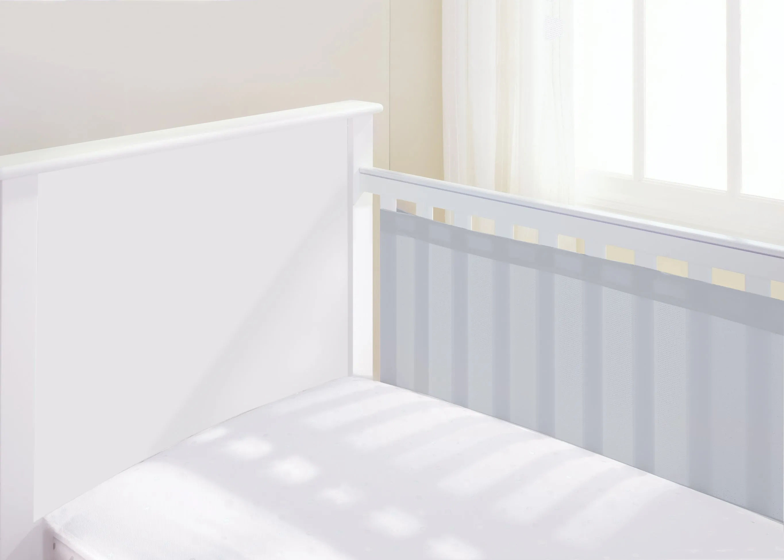 Breathable Baby Two Sided Airflow Mesh Cot Liner