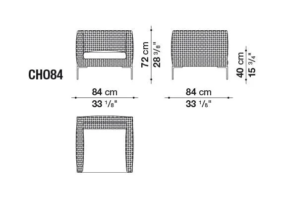 Charles Outdoor Armchair