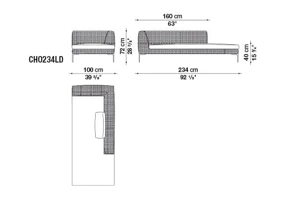 Charles Outdoor Sofa