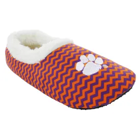 Clemson Tigers Chevron Slip On Slippers