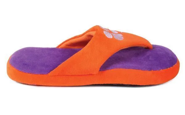 Clemson Tigers Comfy Feet Flip Flop Slippers