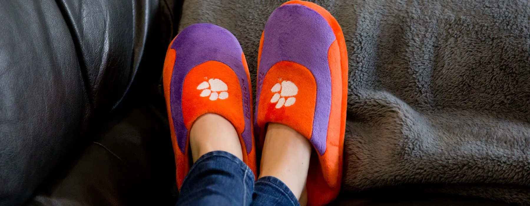 Clemson Tigers Low Pro Indoor House Slippers