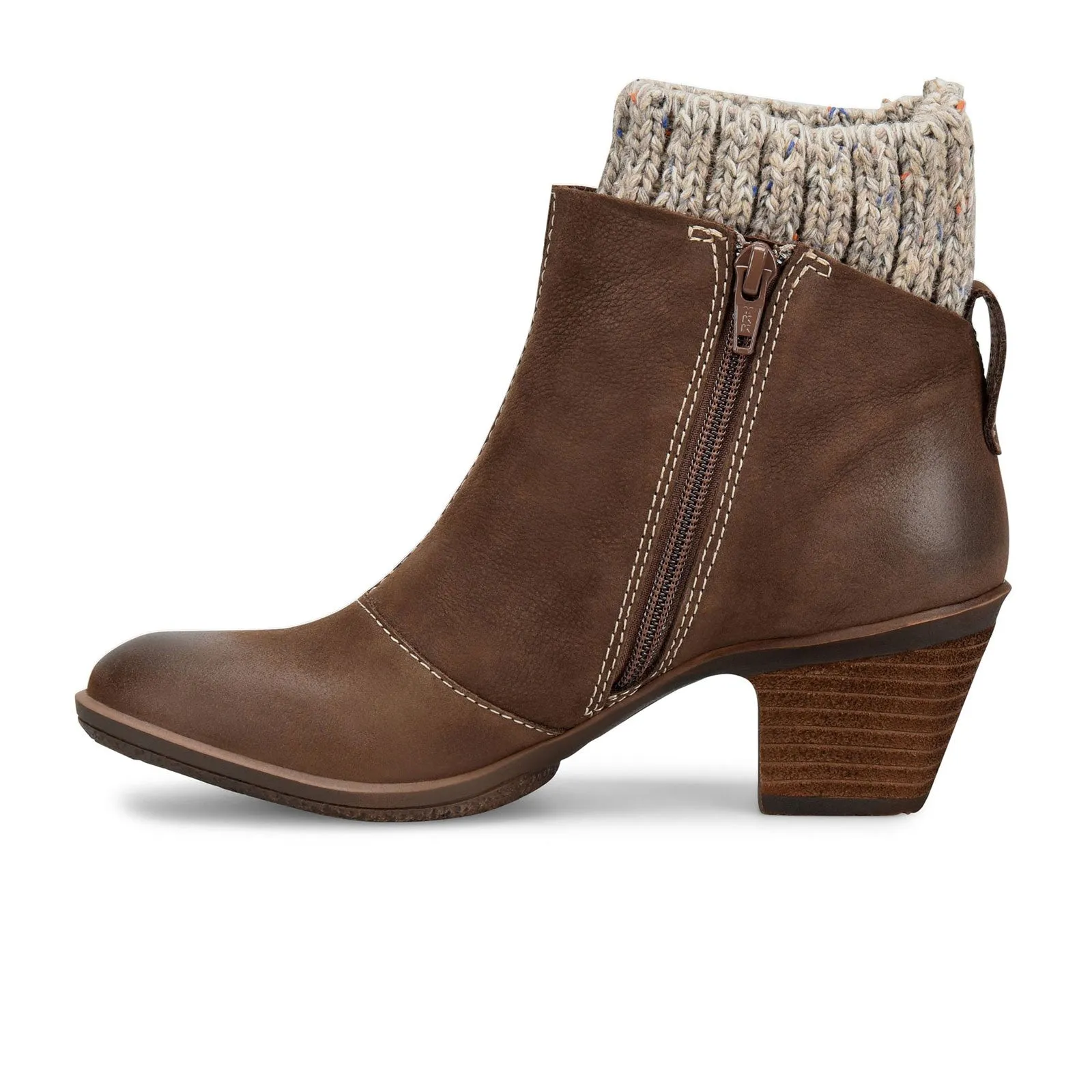 Comfortiva Brianne Ankle Boot (Women) - Chocolate