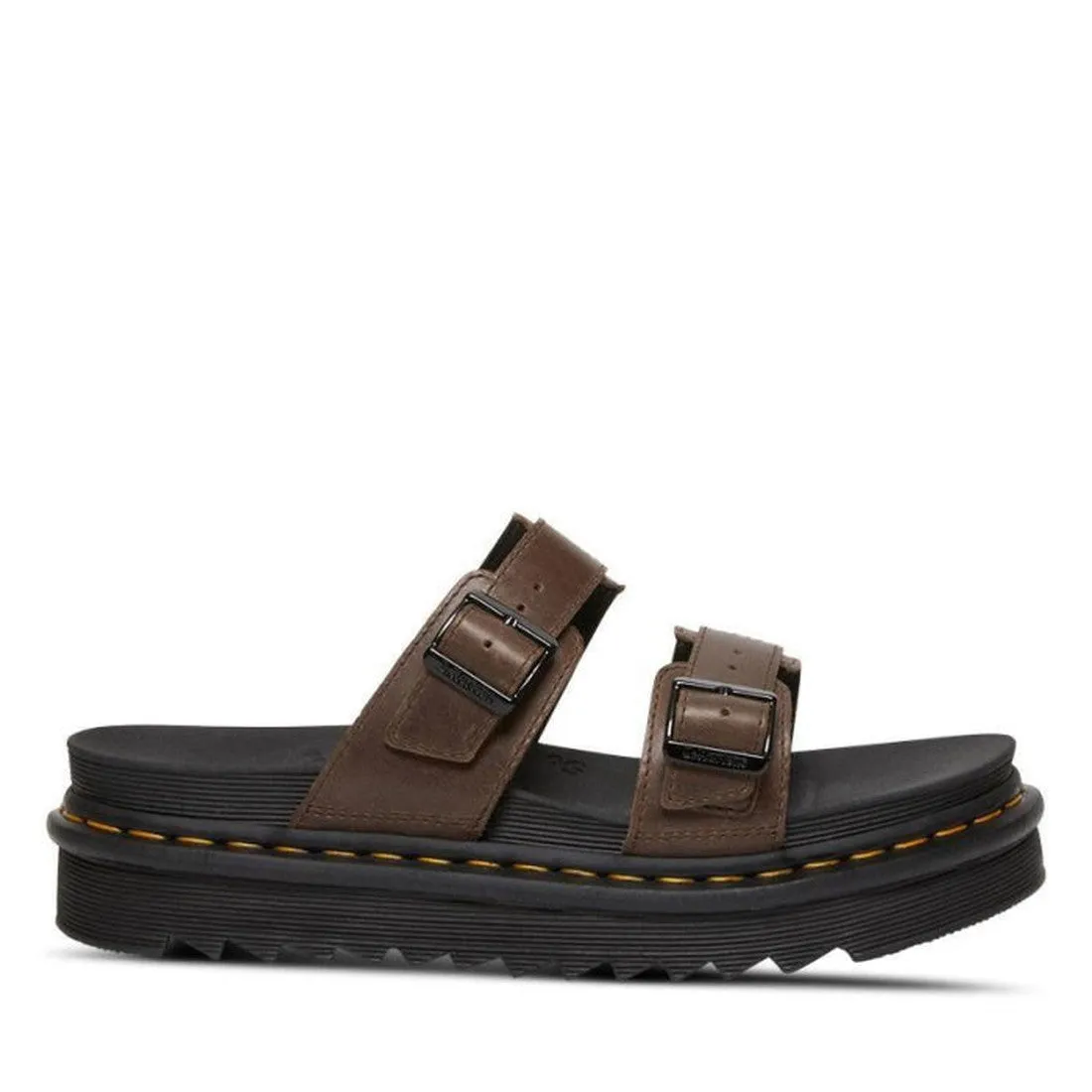 Dr Martens -  Myles Dark Brown Oiled Illusion Sandal