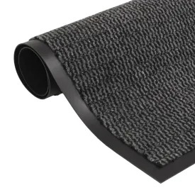 Dust Control Mat Rectangular Tufted 40x60 cm Anthracite