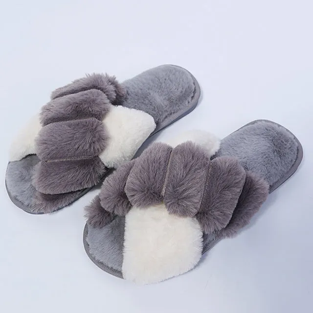 Faux Fur Fashion Warm Shoes