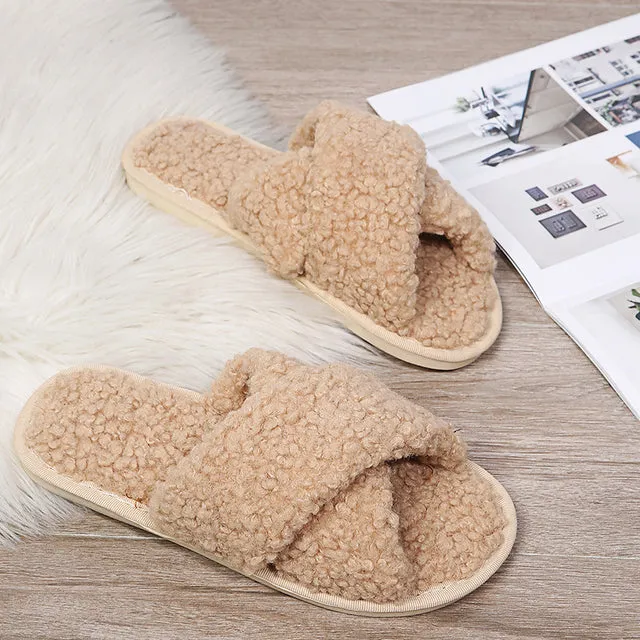 Faux Fur Fashion Warm Shoes