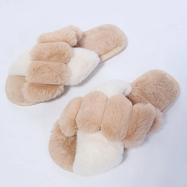 Faux Fur Fashion Warm Shoes