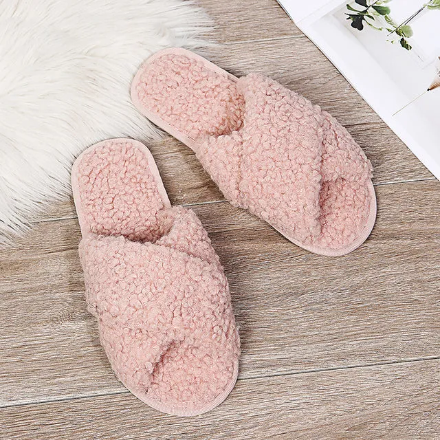 Faux Fur Fashion Warm Shoes