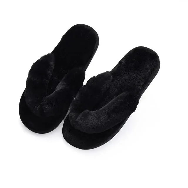 Faux Fur Fashion Warm Shoes