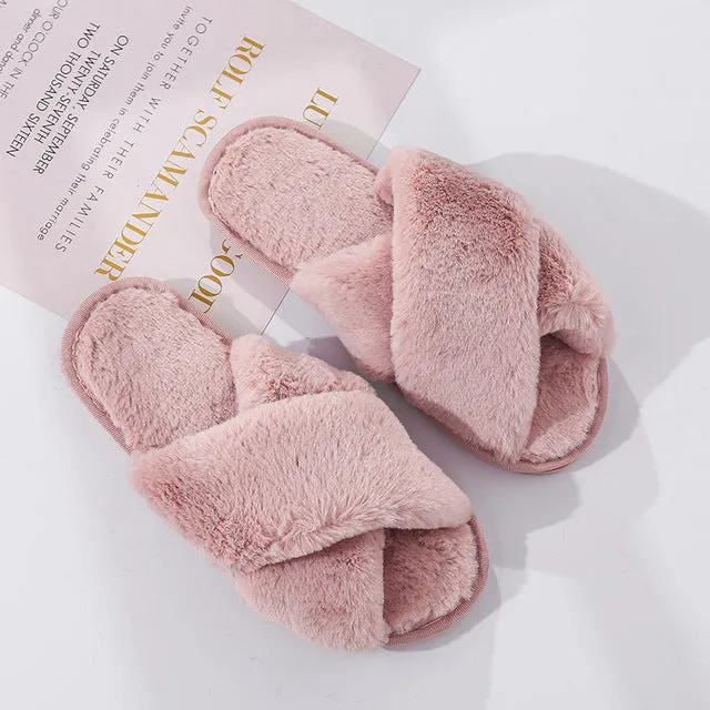 Faux Fur Fashion Warm Shoes