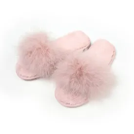 Fur Slippers Memory Foam Cozy House Slides Shoes