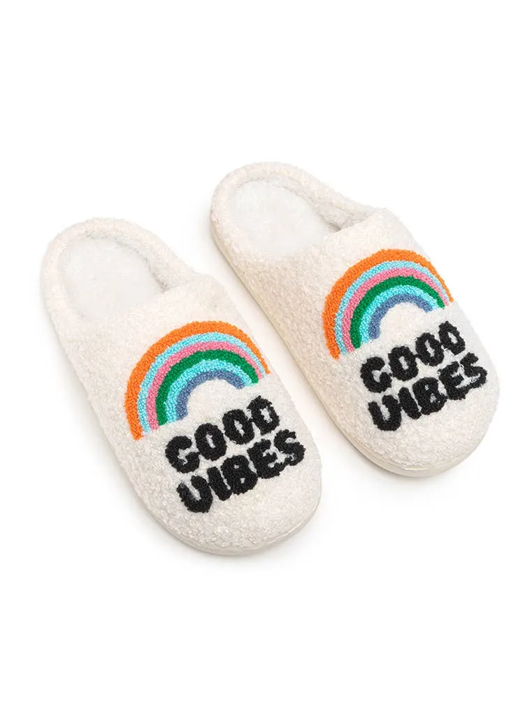 'GOOD VIBES' Slippers