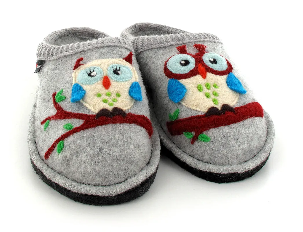 HAFLINGER® Olivia Owl Slippers