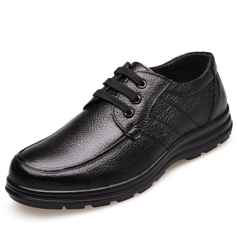 Hnzxzm Genuine leather men casual shoes,handmade fashion comfortable breathable men shoes comfortable casual shoes