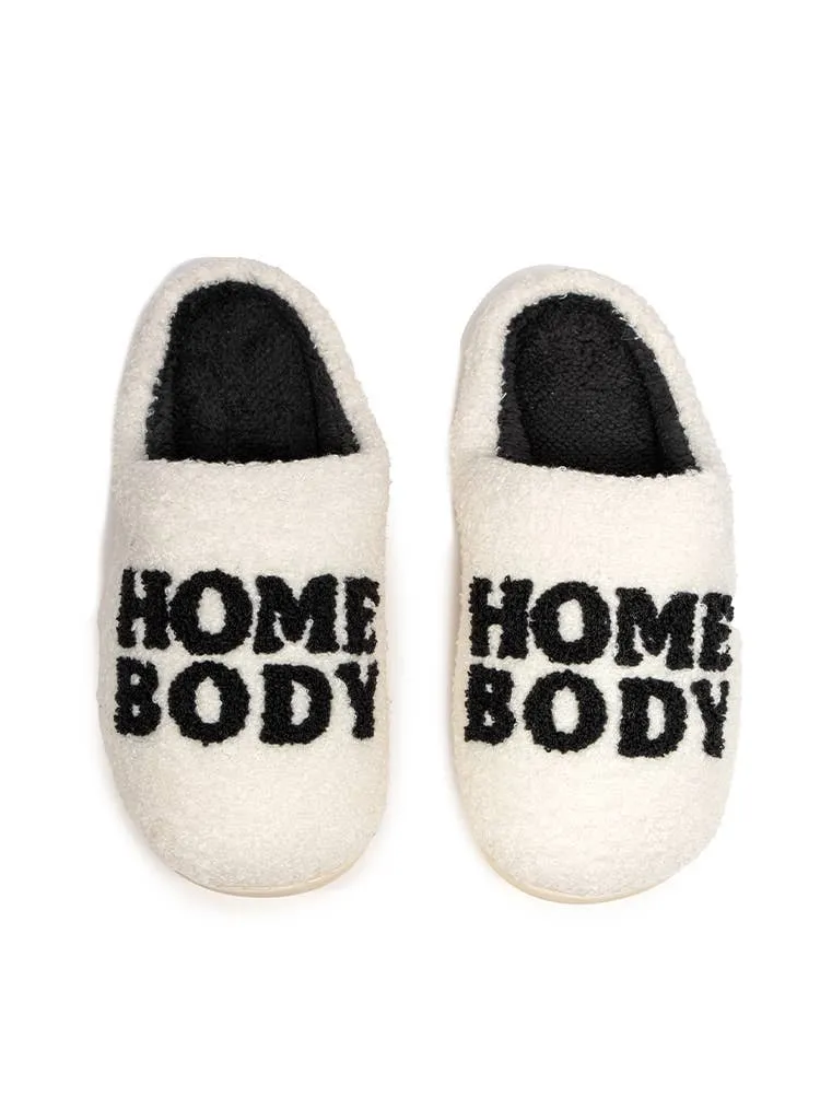 'HOME BODY' Slippers