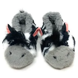 Kids Indoor Cozy Slipper - ZZ Zebra