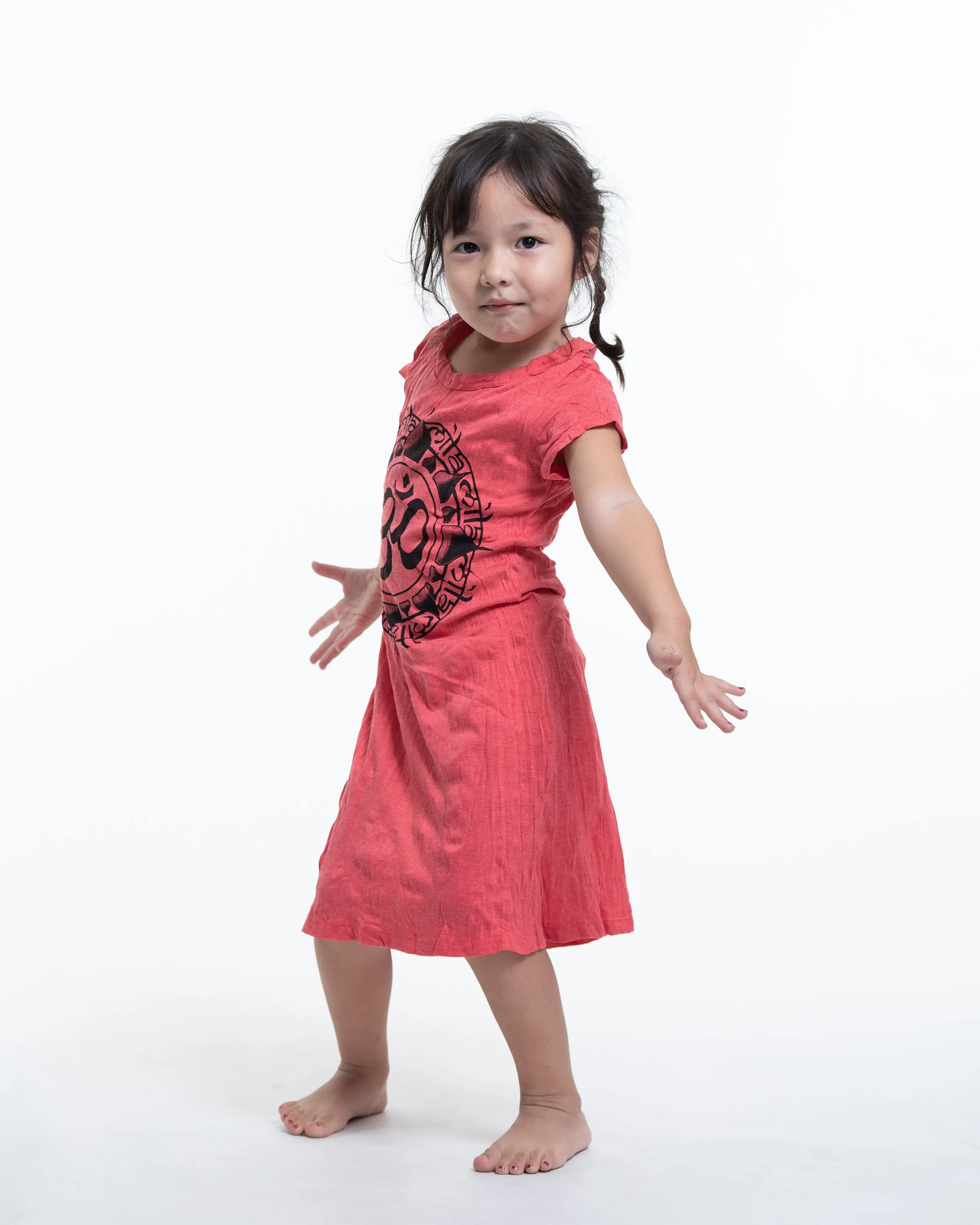 Kids Infinitee Om Dress in Red