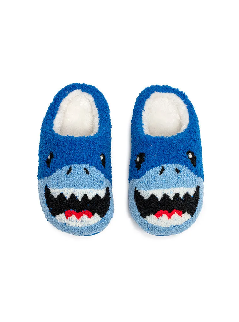 Living Royal Kids Slippers – Fits Little Kid's Shoe Size  9-12 – Shark