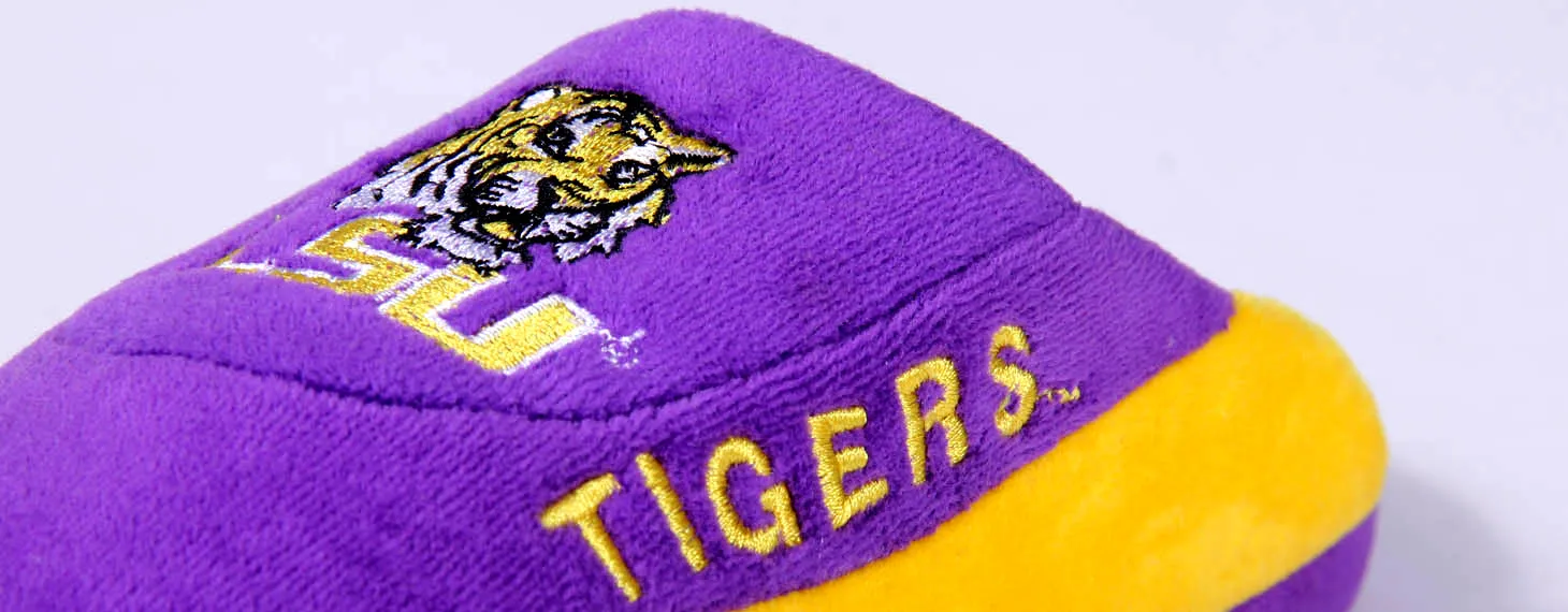 LSU Tigers Low Pro Indoor House Slippers