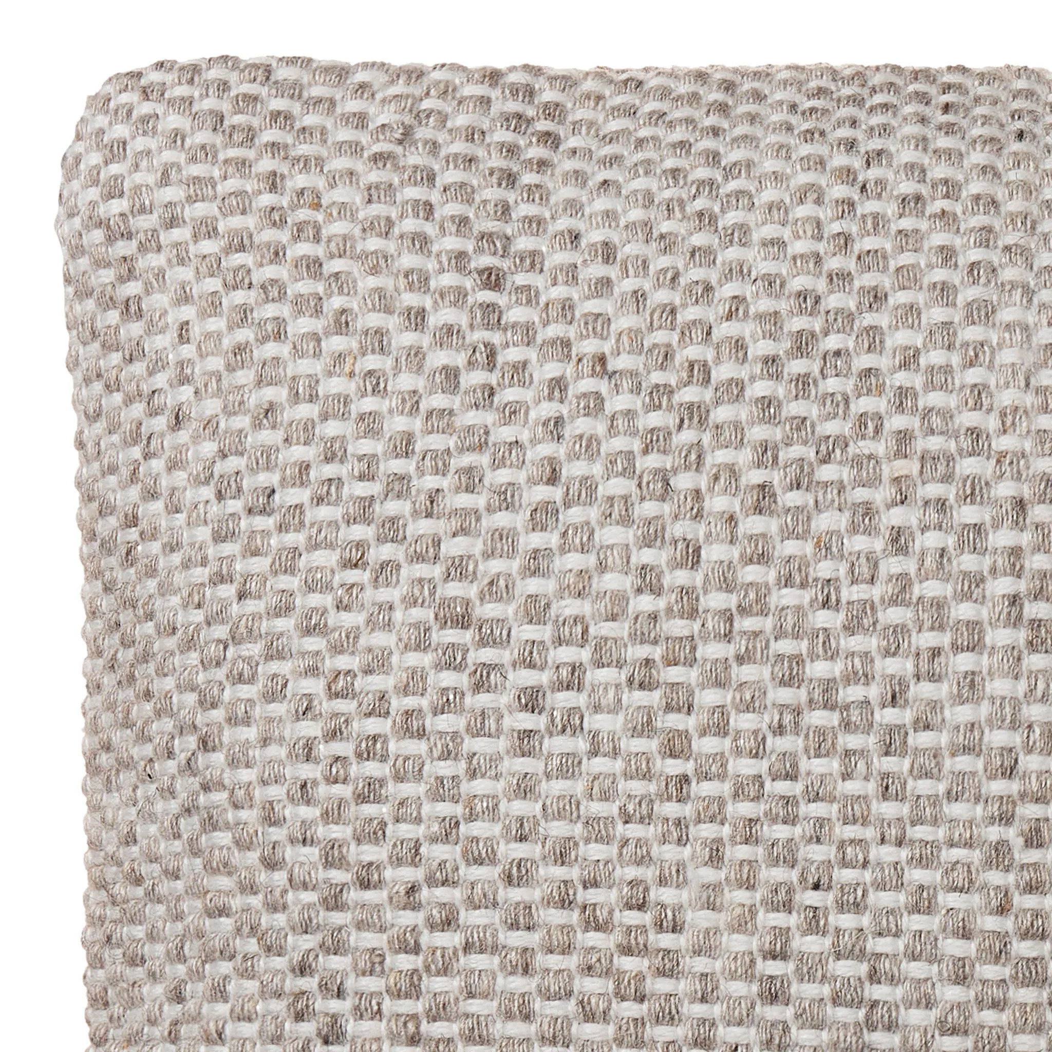 Mandal Cushion Cover [Light grey melange & White]