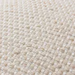 Mandal Cushion Cover [Natural melange & White]