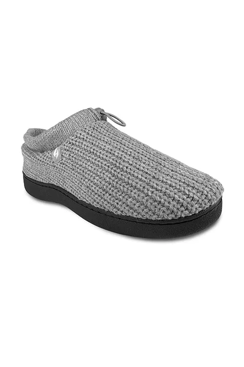 Men's Noah Rib Knit Drawstring Slippers