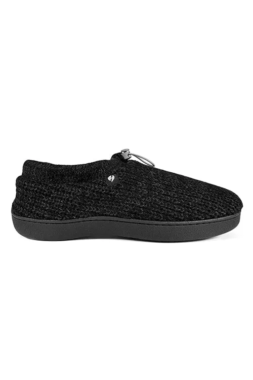 Men's Noah Rib Knit Drawstring Slippers