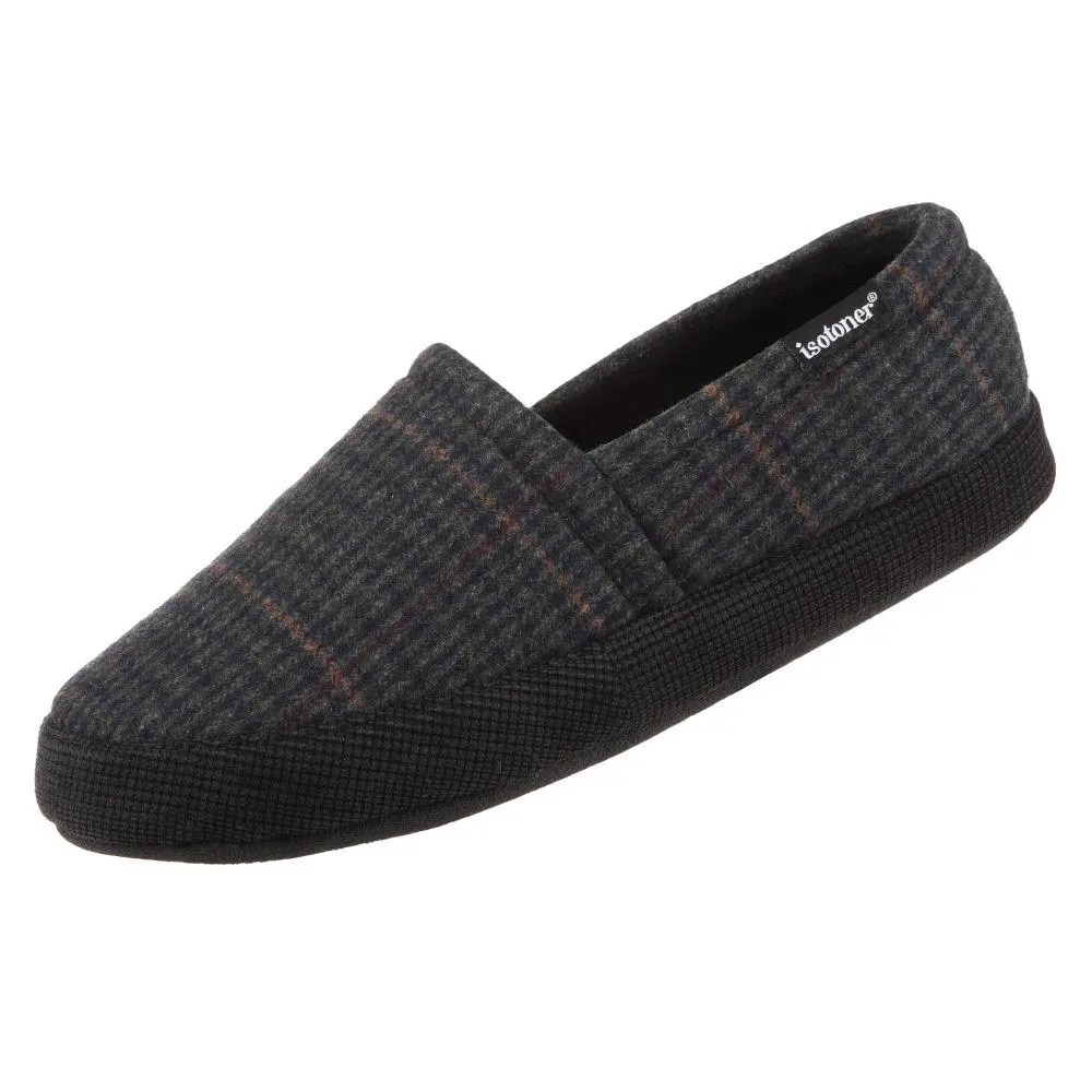 Men’s Plaid Liam Closed Back Slippers