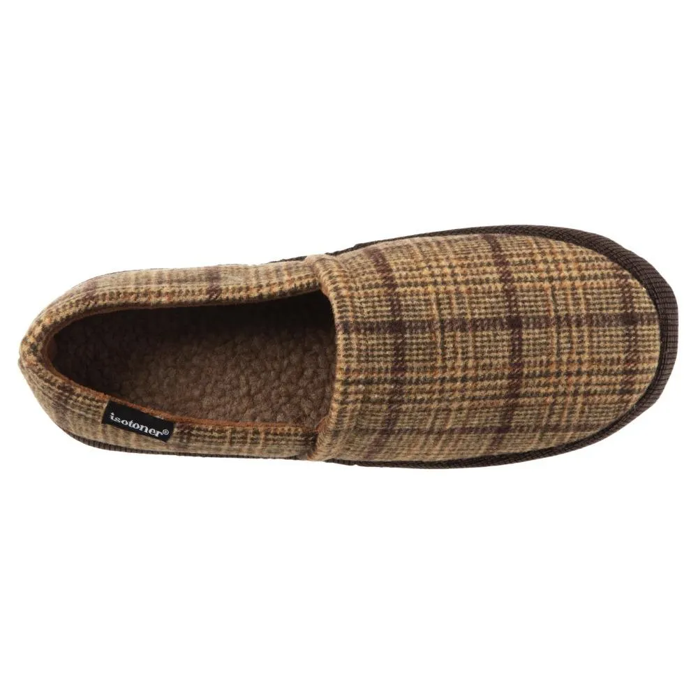 Men’s Plaid Liam Closed Back Slippers