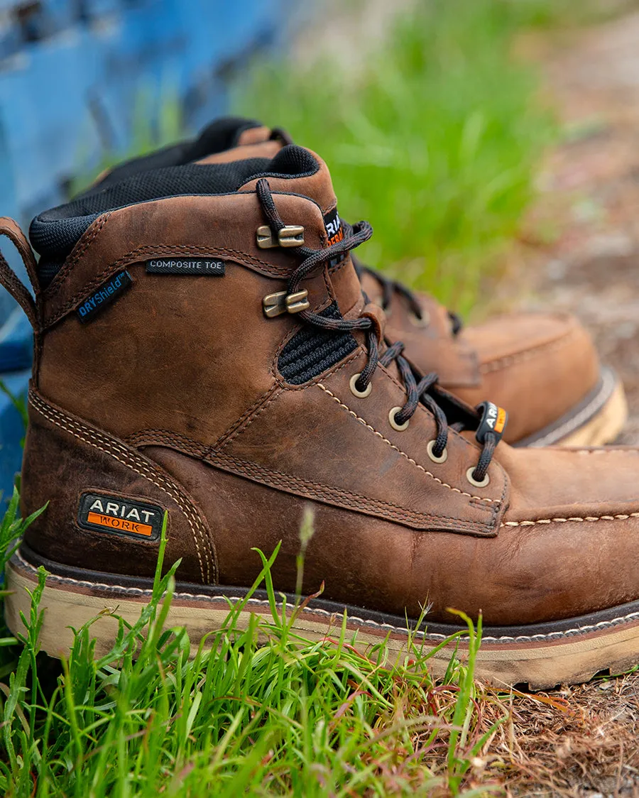 Men's Rebar Lift 6" Waterproof Composite Toe Work Boots