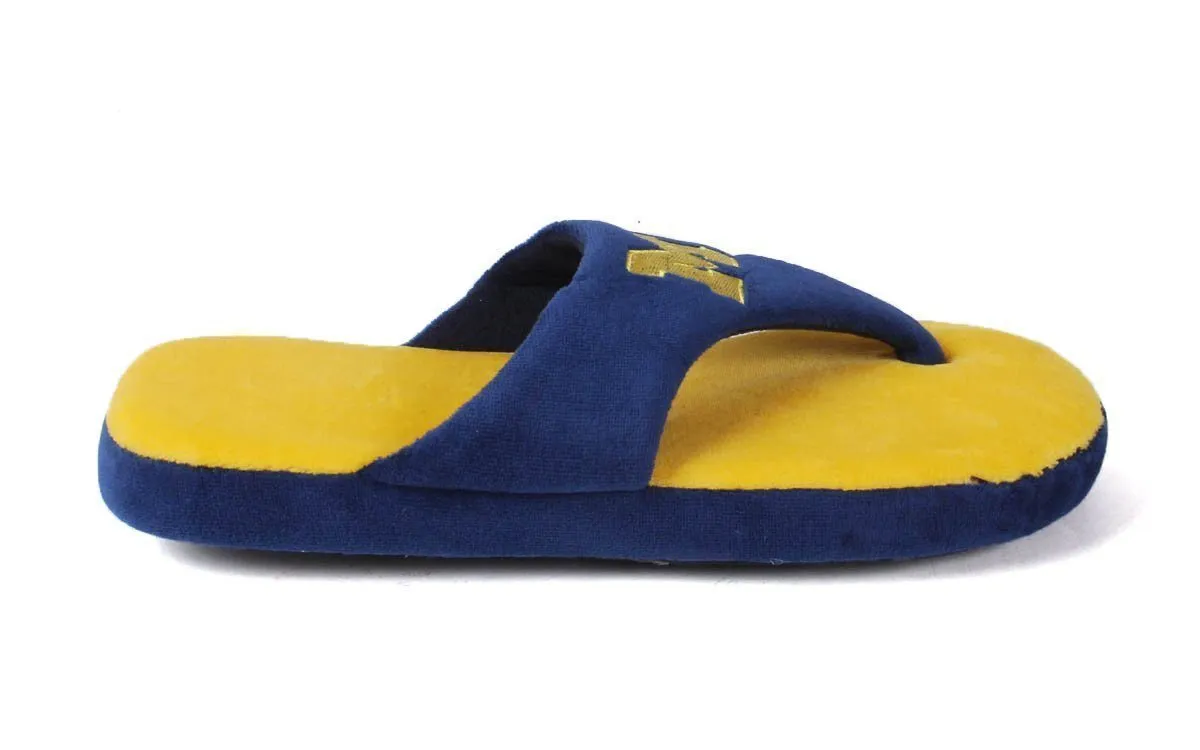 Michigan Wolverines Comfy Feet Flip Flop Slippers