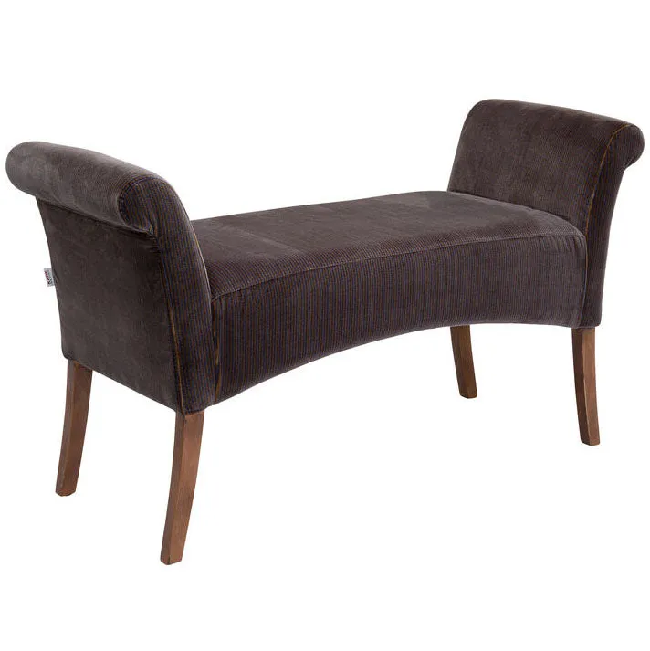 Motley Velvet Bench