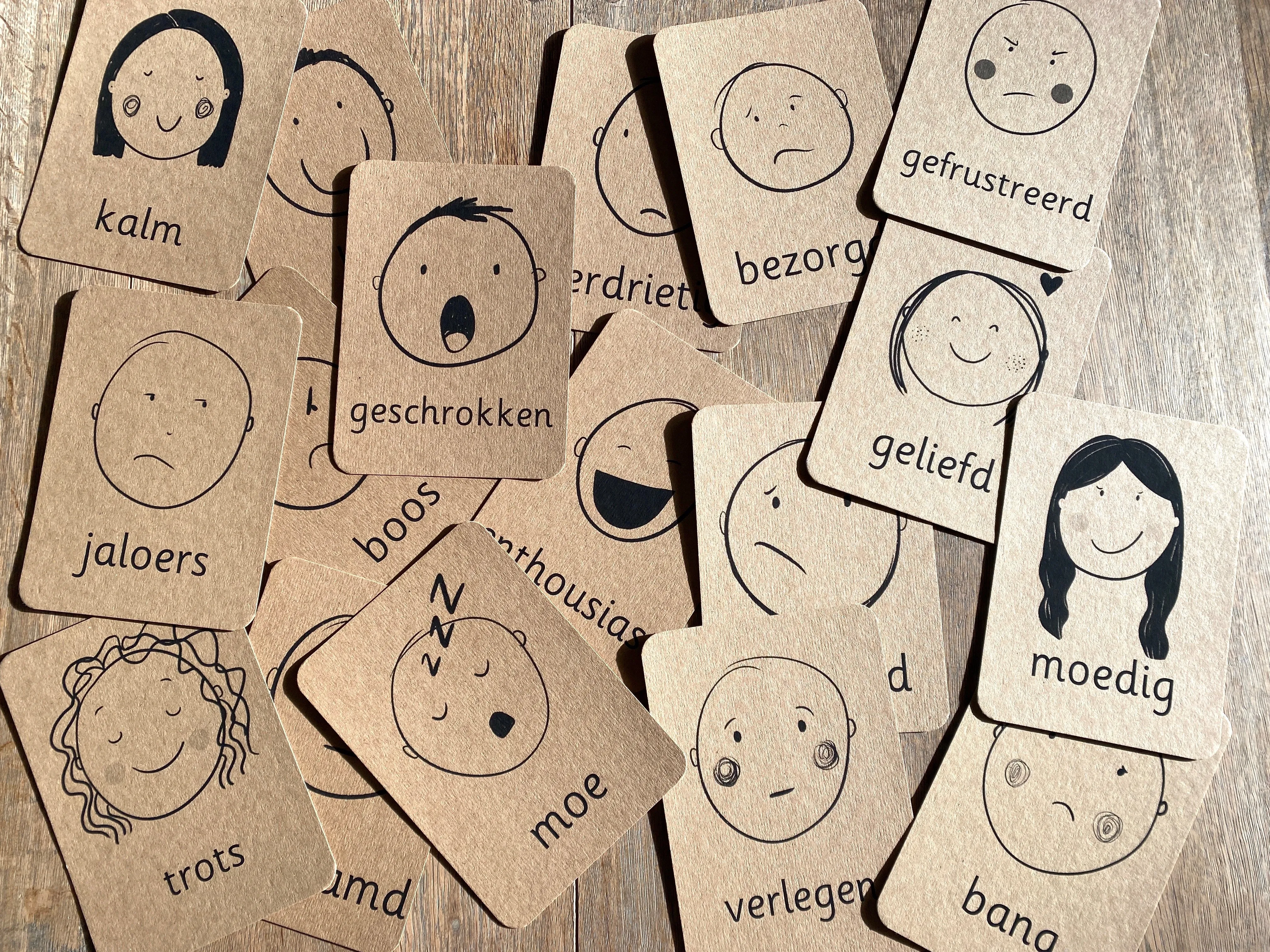 (NL Dutch) Emotion Flashcards