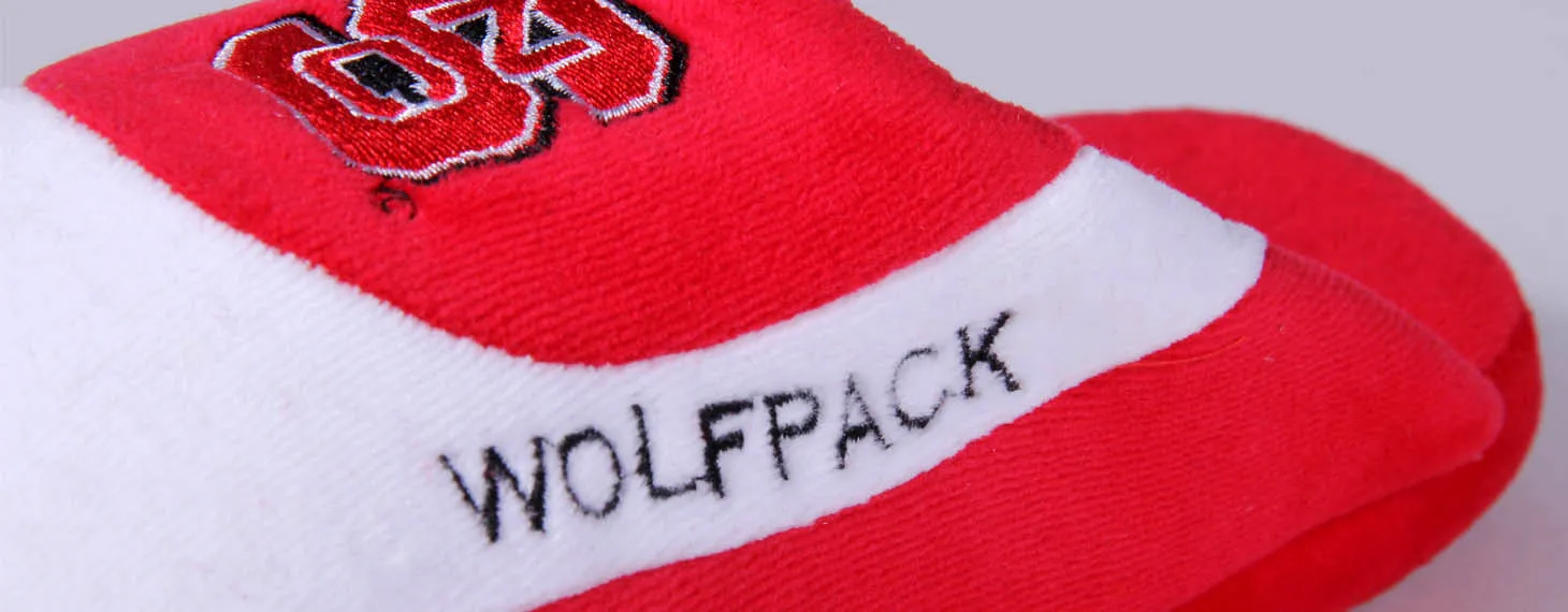 North Carolina State Wolfpack Low Pro Indoor House Slippers