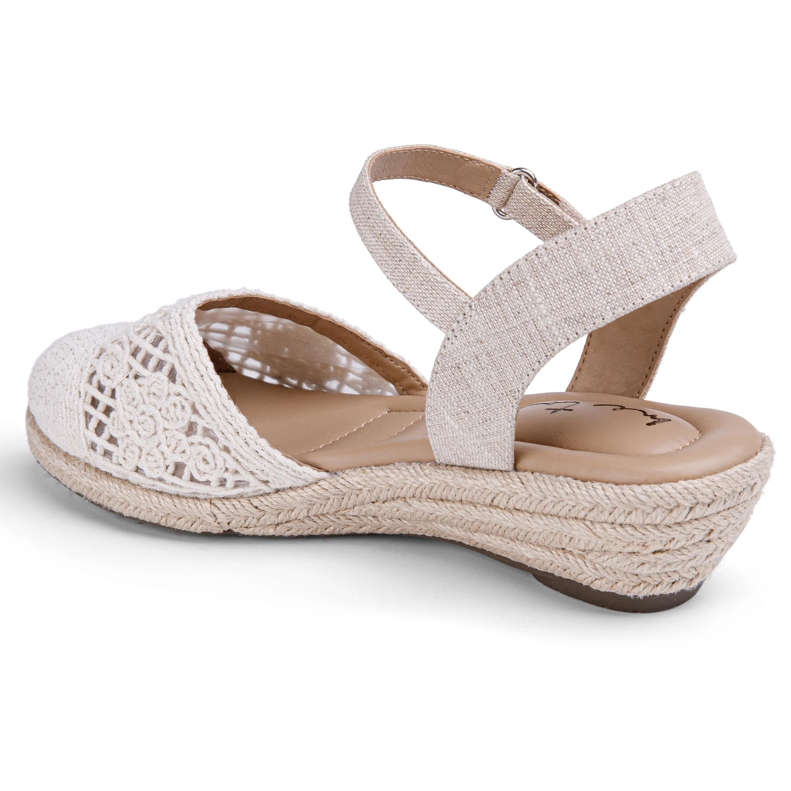 Nyra Mini-Wedge Sandal