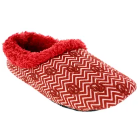 Oklahoma Sooners Chevron Slip On Slippers