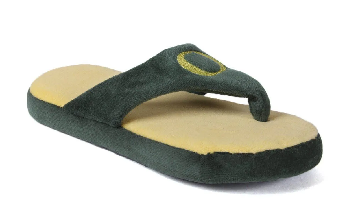 Oregon Ducks Comfy Feet Flip Flop Slippers