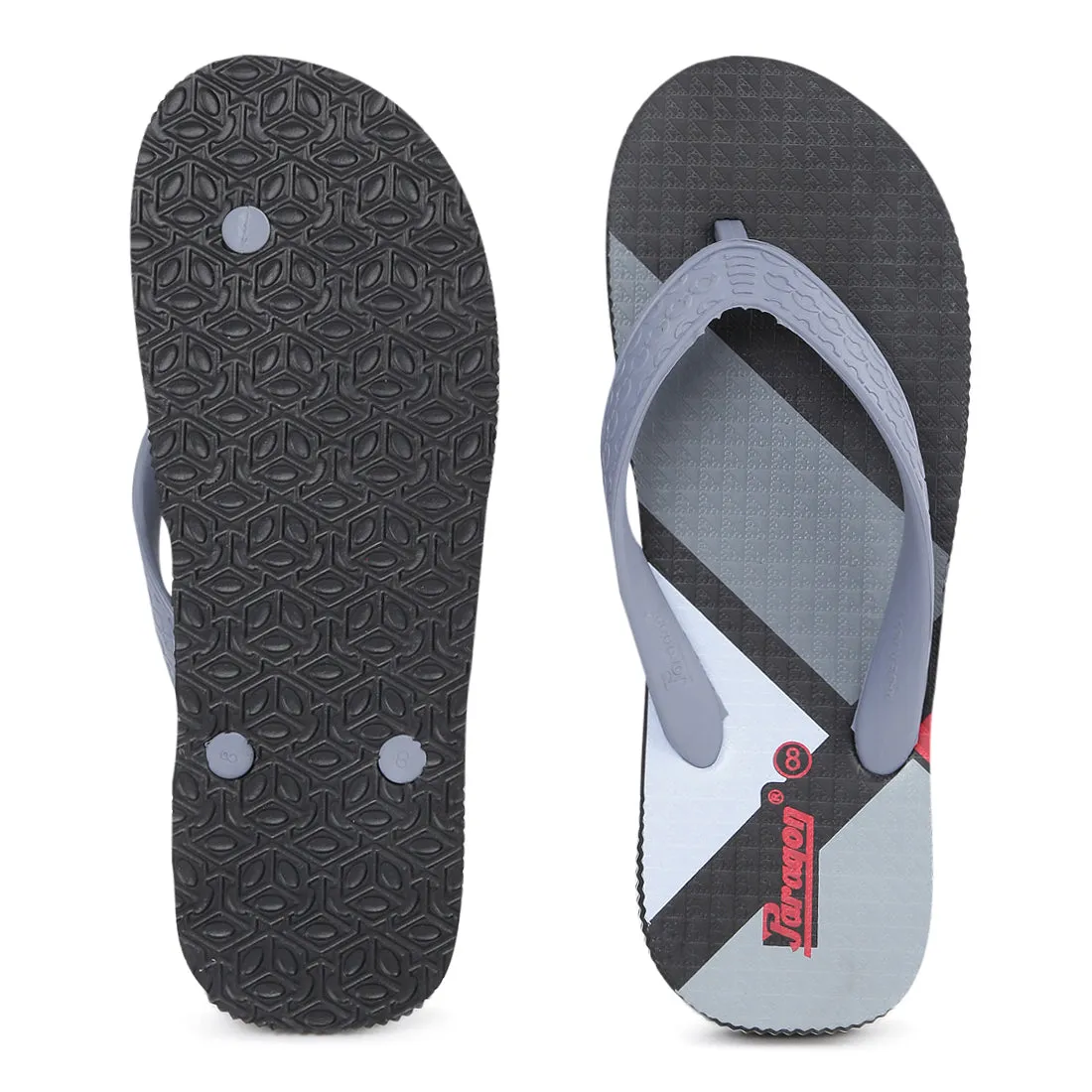 Paragon  HWK3709G Men Stylish Lightweight Flipflops | Casual & Comfortable Daily-wear Slippers for Indoor & Outdoor | For Everyday Use