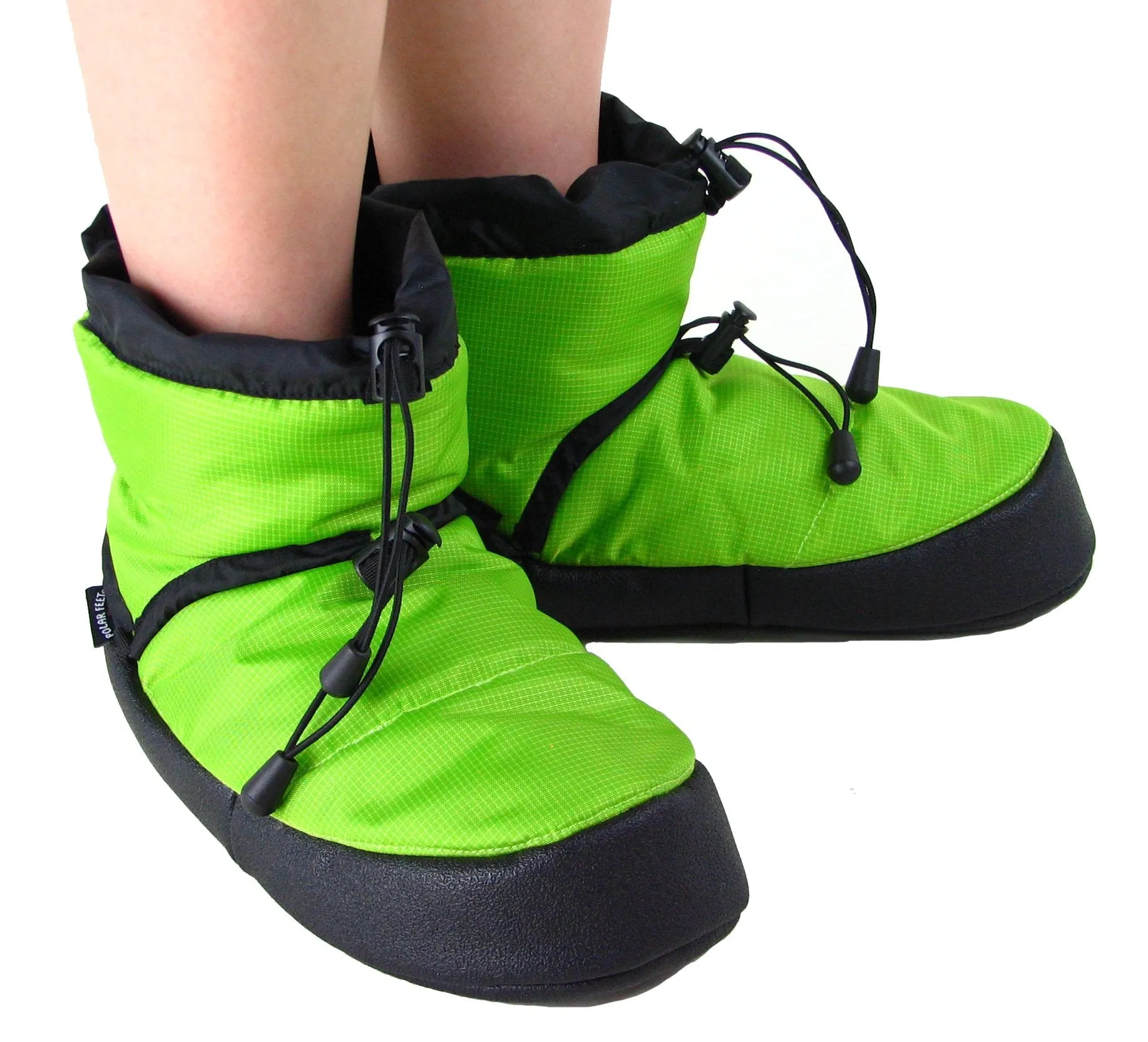 Polar Feet Camp Booties - Lime